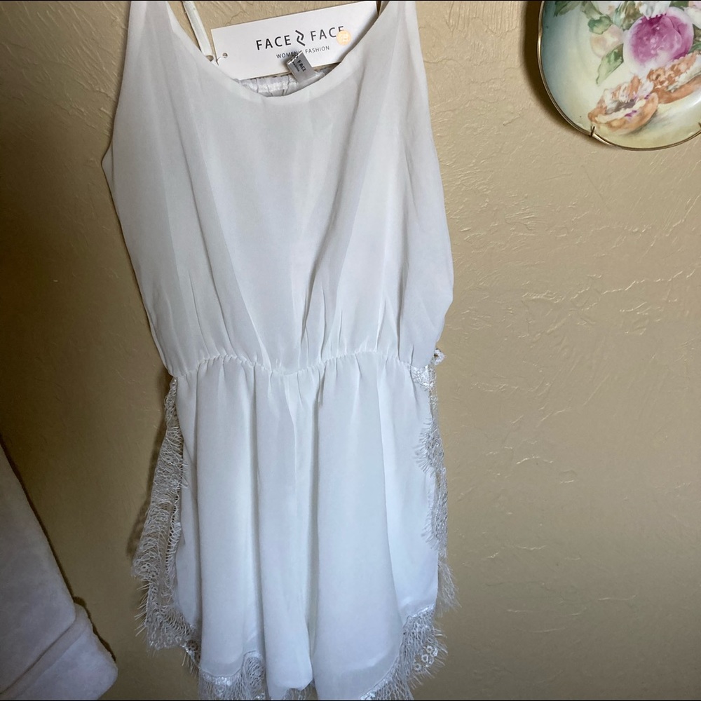 Sheer romper/cover up